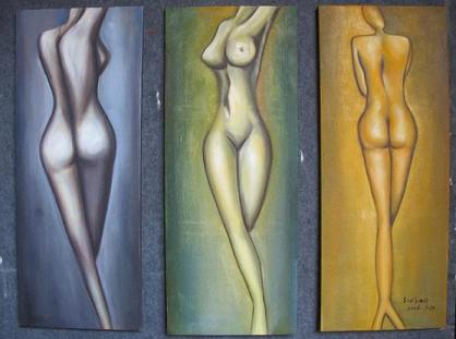 Dafen Oil Painting on canvas naked -set332